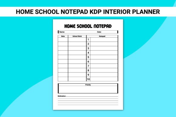 Elevate Your Homeschool Organization with a Professional Planner Interior