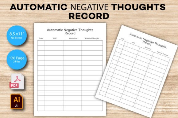 Master Your Mind: The Automatic Negative Thoughts Record & CBT