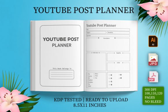 Maximize Your YouTube Content Strategy with a KDP Planner