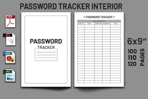 Simplify Your Digital Life with a Password Tracker Log Book