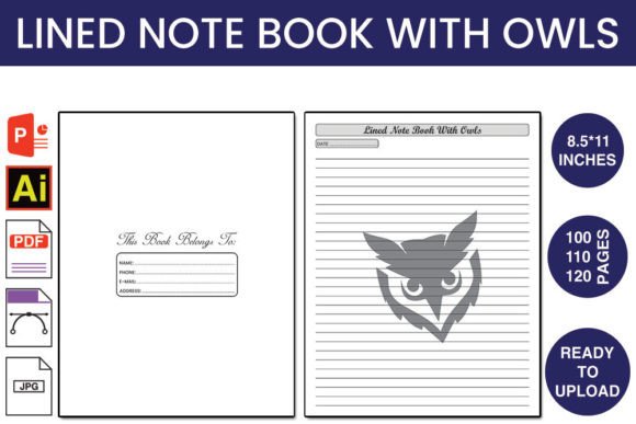 The Lined Note Book with Owls KDP Interior: Your Complete Solution for Publishing Success