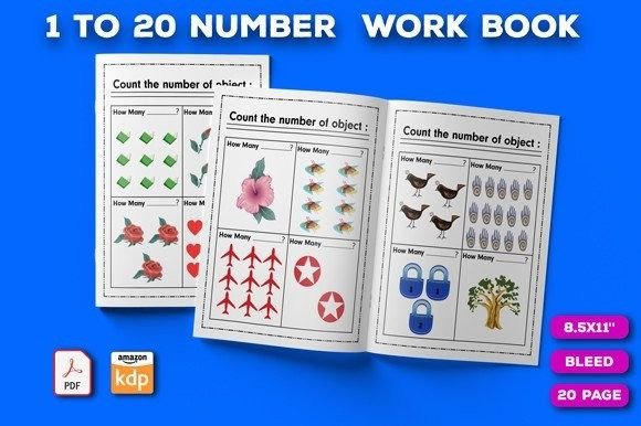 The Strategic Value of a 1-20 Number Workbook for Kids in Today's Creator Economy