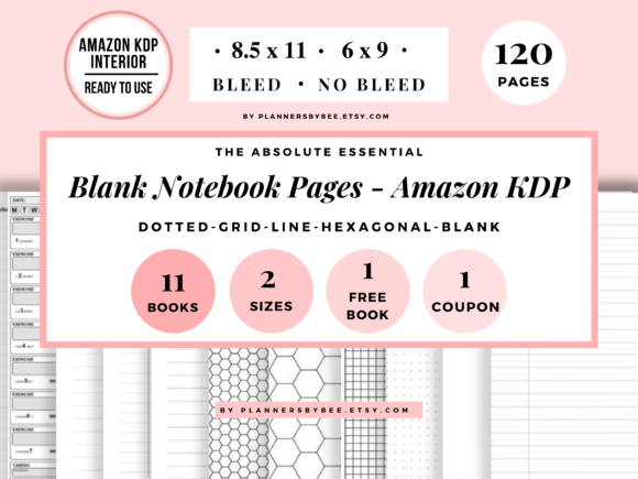 Unlock Your Publishing Potential with 12 Ready-to-Use KDP Interior Templates