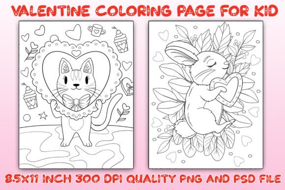 Valentine s Coloring Pages Vol 09: A Creative Toolkit for Adults