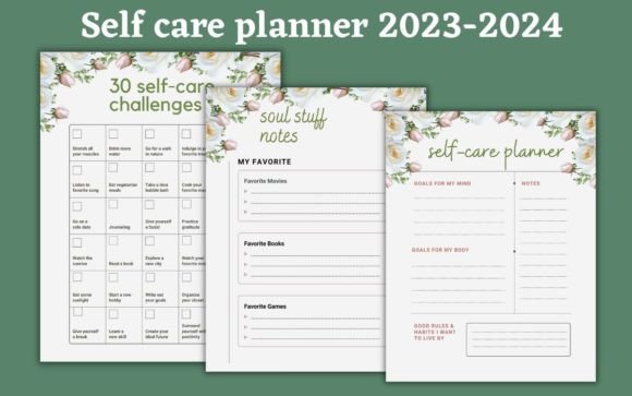 Your 2023-2024 Self-Care Planner for Branded Design